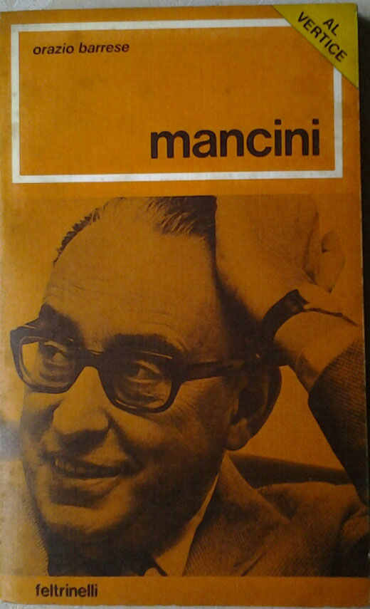 Barrese Orazio MANCINI. - Copertina