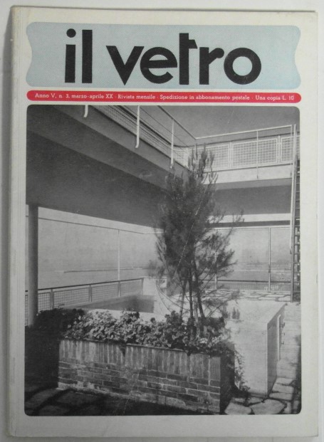 AA.VV. IL VETRO. ANNO V N. 3. - Copertina