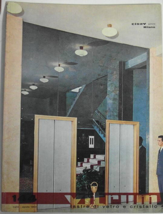 AA.VV. VITRUM. Lastre di vetro e cristallo. ANNO ... - Copertina