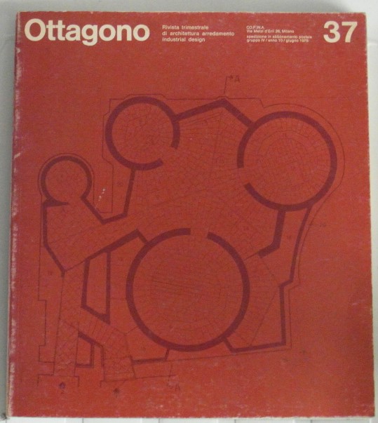 AA.VV. OTTAGONO NUMERO 37 ANNO 1975. Rivista ... - Copertina