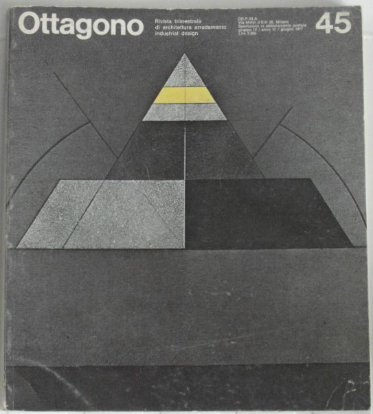 AA.VV. OTTAGONO NUMERO 45 ANNO 1977. Rivista ... - Copertina