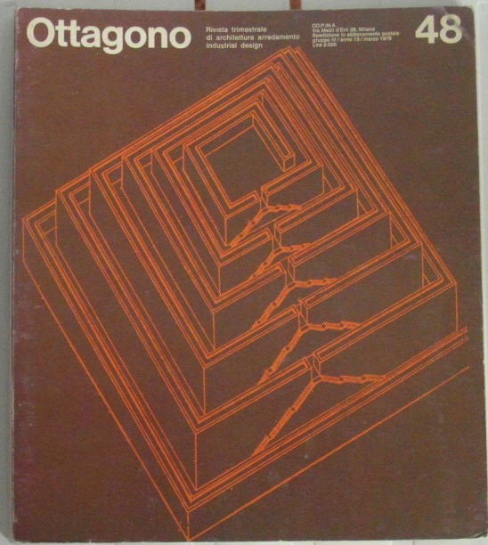 AA.VV. OTTAGONO NUMERO 48 ANNO 1978. Rivista ... - Copertina
