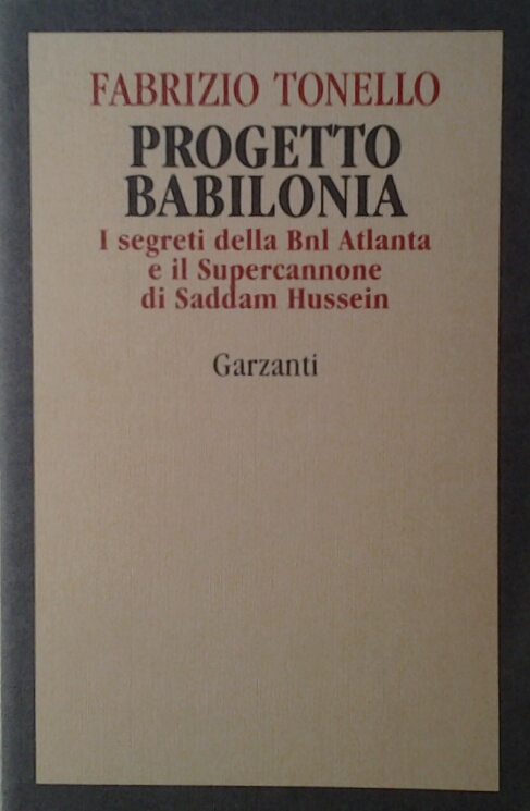 Tonello Fabrizio PROGETTO BABILONIA. I SEGRETI ... - Copertina
