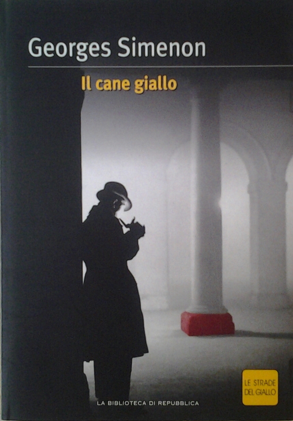 Simenon Georges IL CANE GIALLO. - Copertina