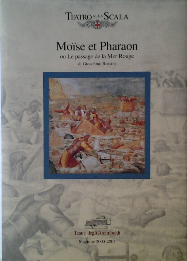  MOISE ET PHARAON. OU LE PASSAGE DE LA MER ROUGE. - Copertina