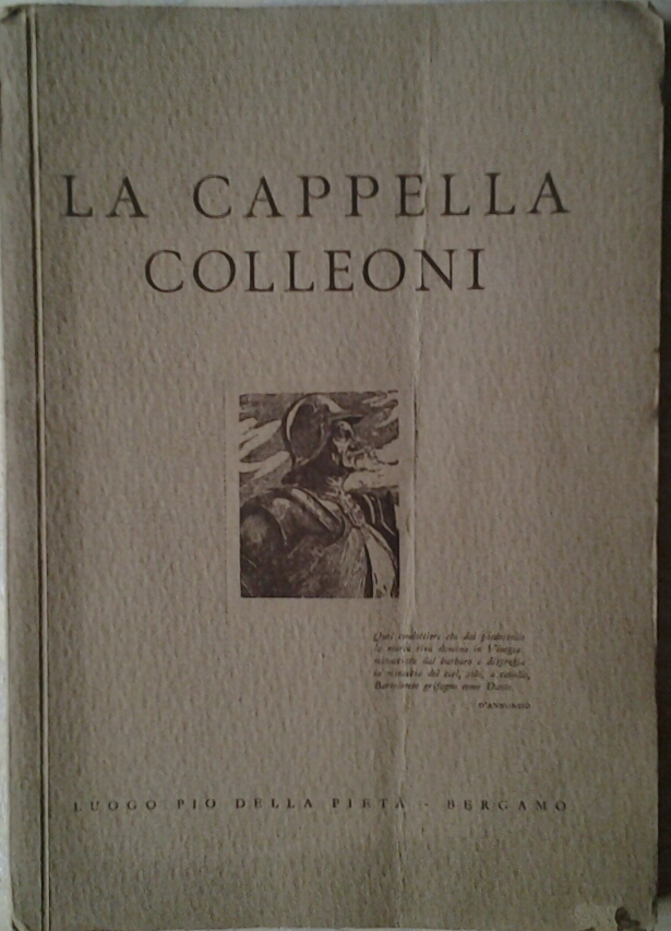  LA CAPPELLA COLLEONI. - Copertina