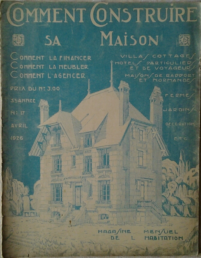  COMMENT CONSTRUIRE SA MAISON. MAGAZINE MENSUEL DE... - Copertina