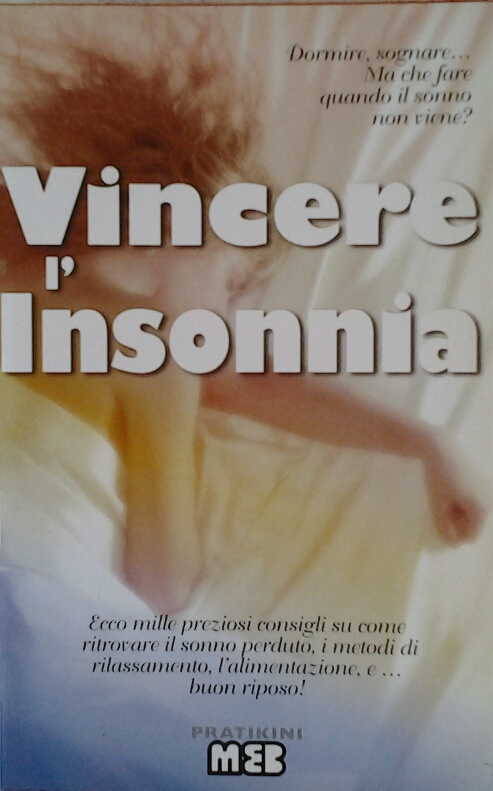 VINCERE L'INSONNIA. - Copertina