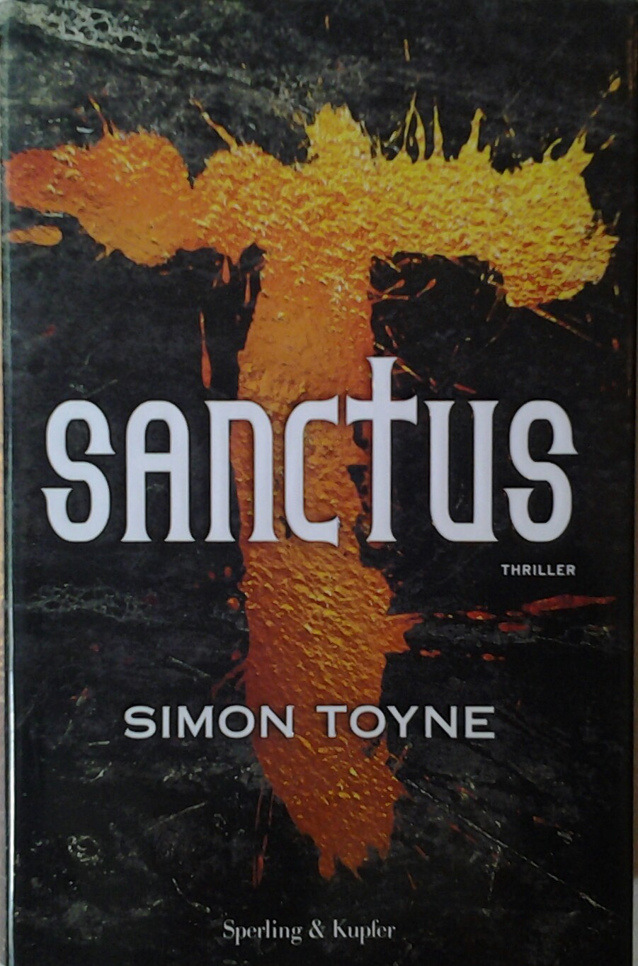 Toyne Simon SANCTUS. - Copertina