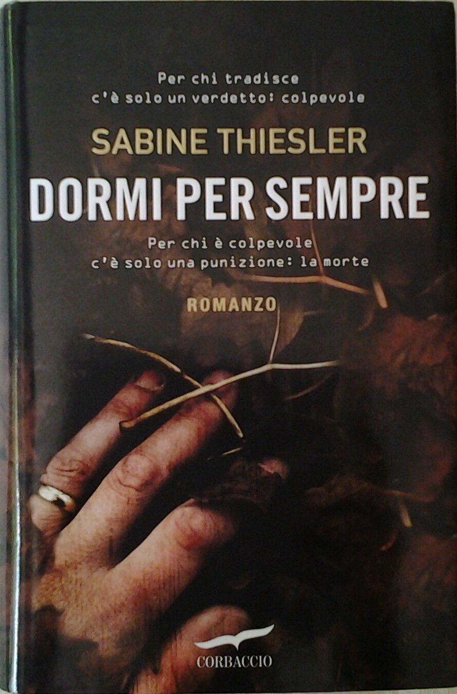 Thiesler Sabine DORMI PER SEMPRE. - Copertina
