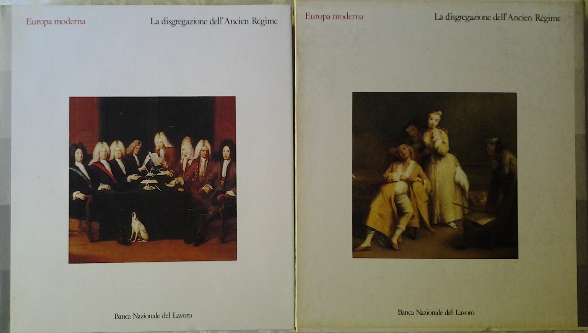 LA DISGREGAZIONE DELL'ANCIEN REGIME. - Copertina