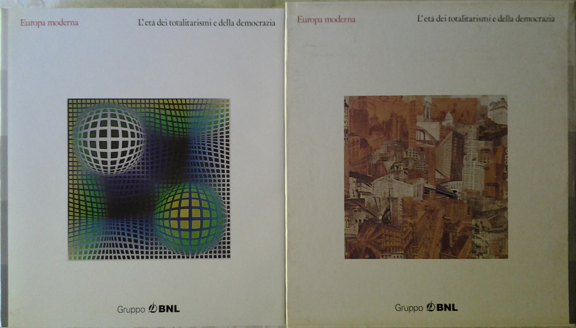  L'ETA' DEI TOTALITARISMI E DELLA DEMOCRAZIA. - Copertina