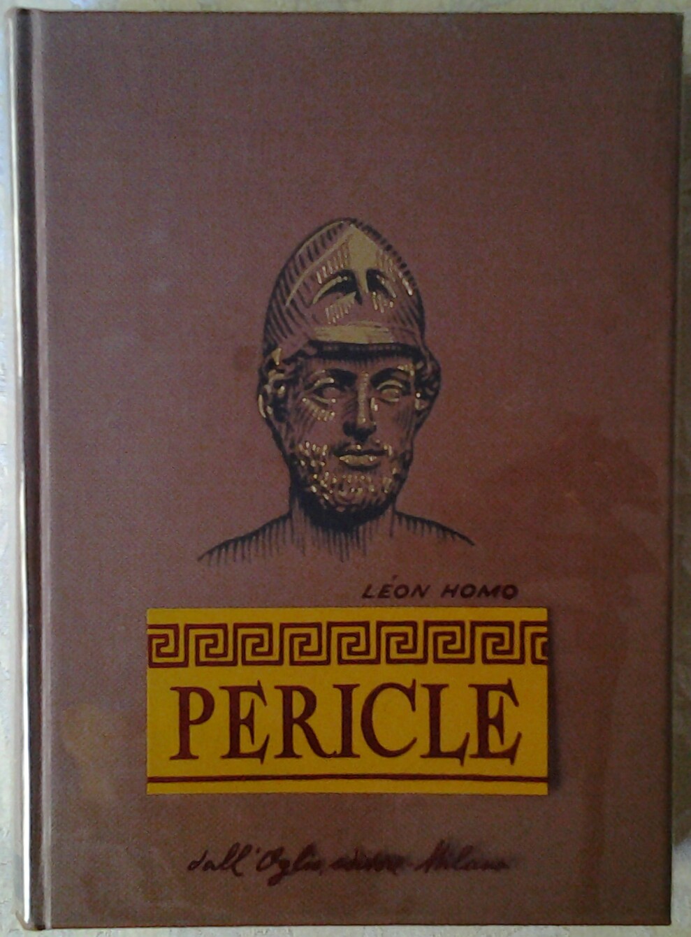 Homo Leon PERICLE. - Copertina