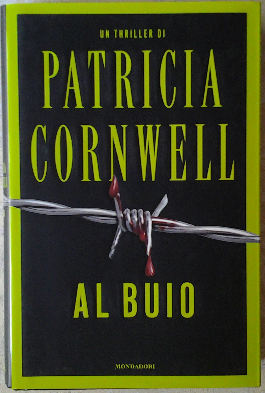 Cornwell Patricia AL BUIO. - Copertina