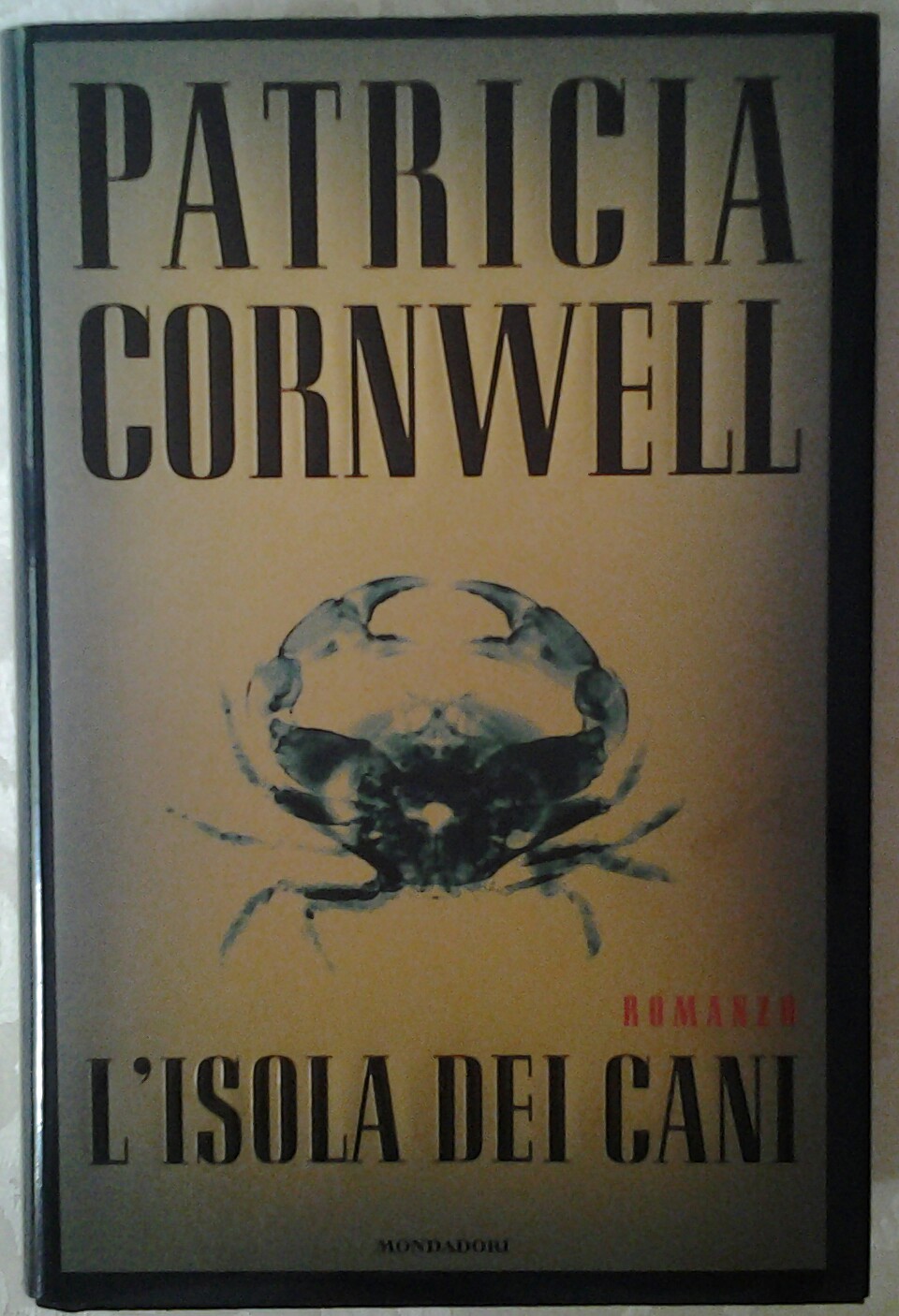 Cornwell Patricia L'ISOLA DEI CANI. - Copertina