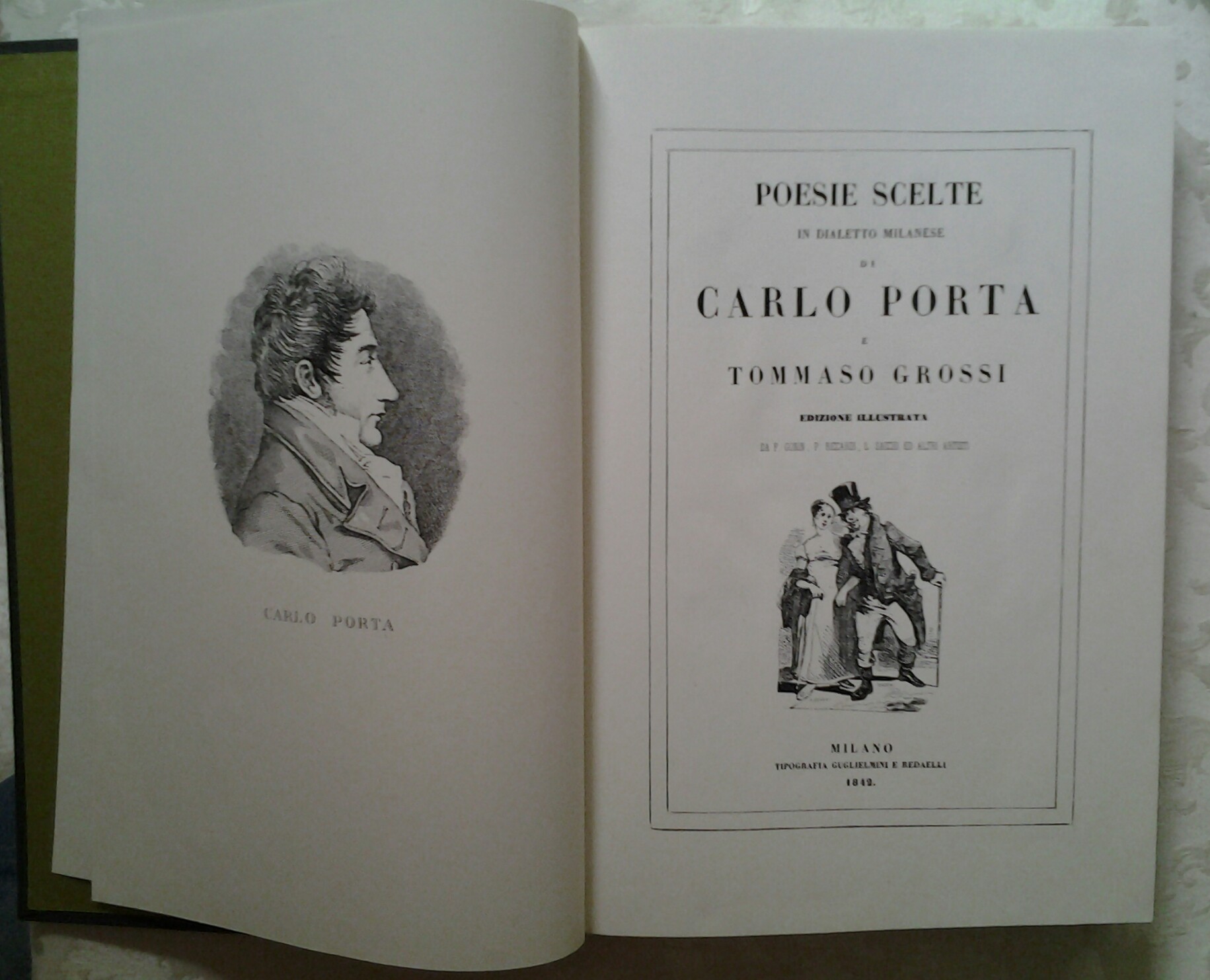 Porta Carlo Grossi Tommaso POESIE SCELTE IN ... - Copertina