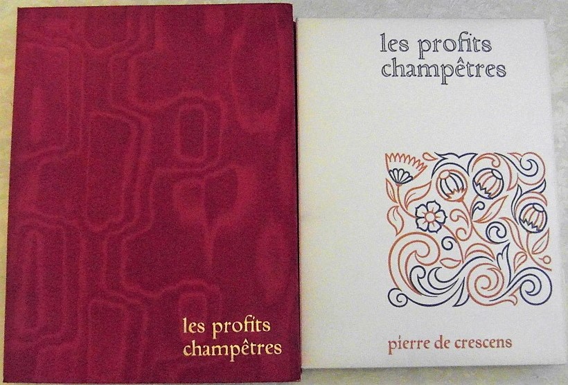 De Crescens Pierre LES PROFITS CHAMPETRES. - Copertina