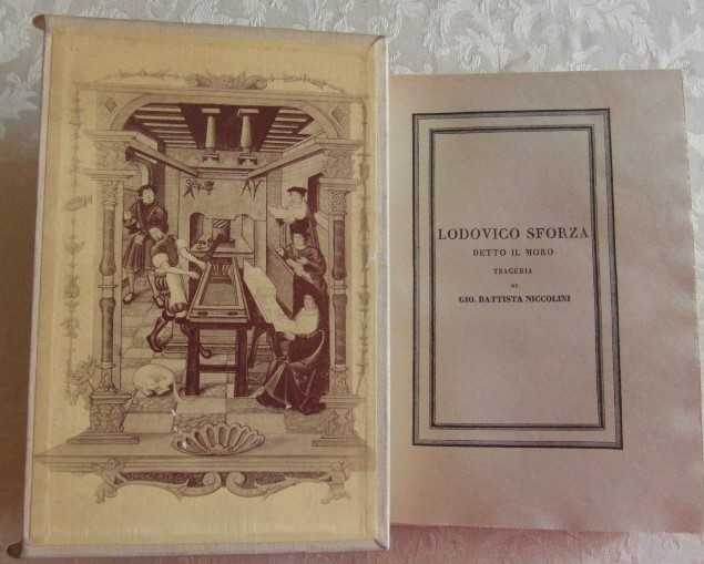 Niccolini Giovanni Battista LODOVICO SFORZA DETTO ... - Copertina