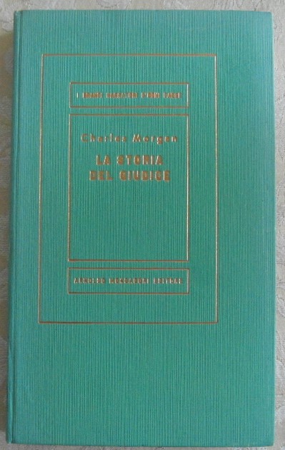 Morgan Charles LA STORIA DEL GIUDICE. - Copertina