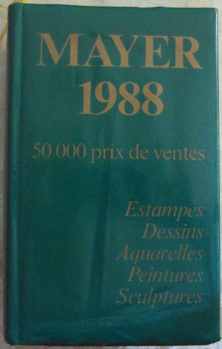  MAYER. 50.000 PRIX DE VENTES. ANNUAIRE ... - Copertina
