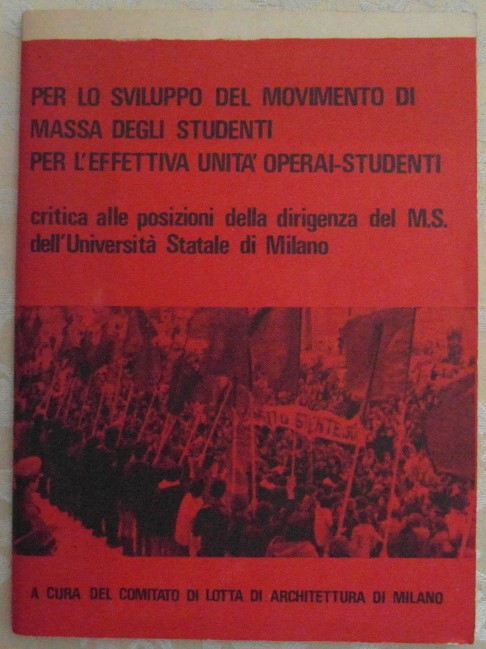  PER LO SVILUPPO DEL MOVIMENTO DI MASSA DEGLI ... - Copertina
