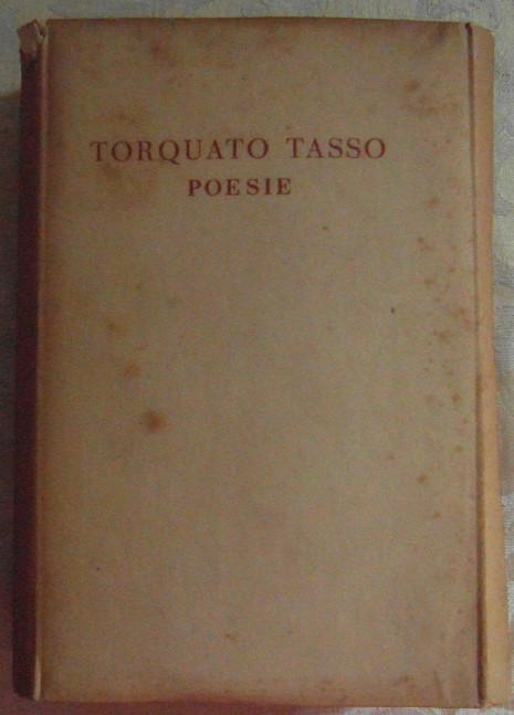 Tasso Torquato POESIE. - Copertina