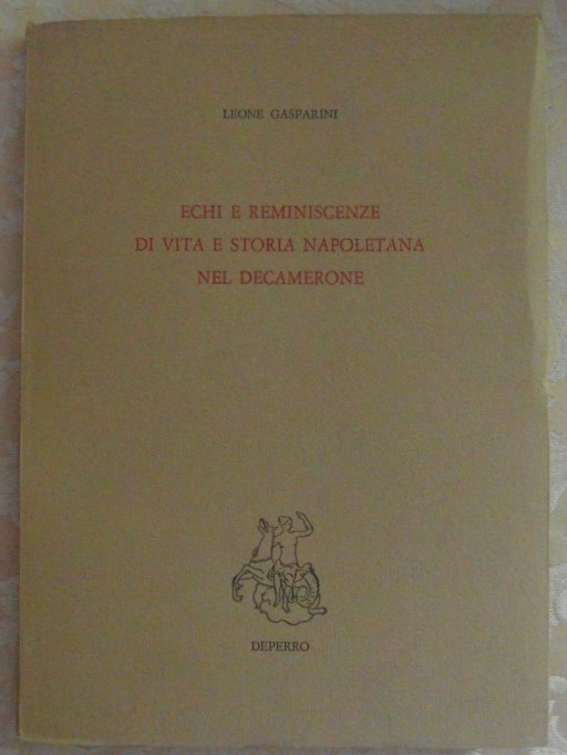 Gasparini Leone ECHI E REMINESCENZE DI VITA E ... - Copertina