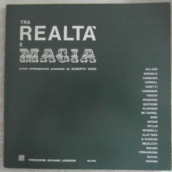  TRA REALTA' E MAGIA. ARTISTI CONTEMPORANEI ... - Copertina