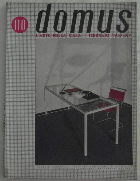  DOMUS. L'ARTE NELLA CASA. ANNO X FEBBRAIO 1937 ... - Copertina