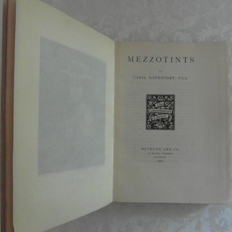 Davenport Cyril MEZZOTINTS. - Copertina