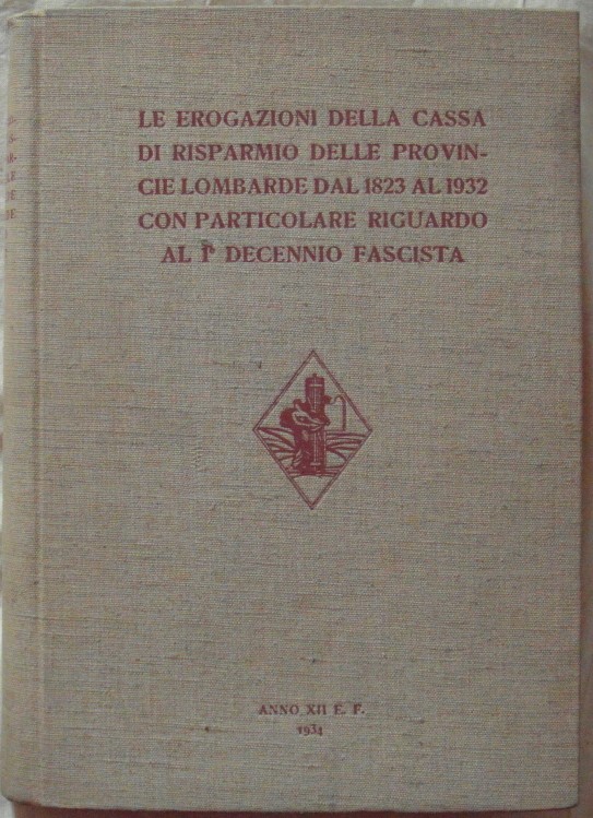  LE EROGAZIONI DELLA CASSA DI RISPARMIO DELLE ... - Copertina