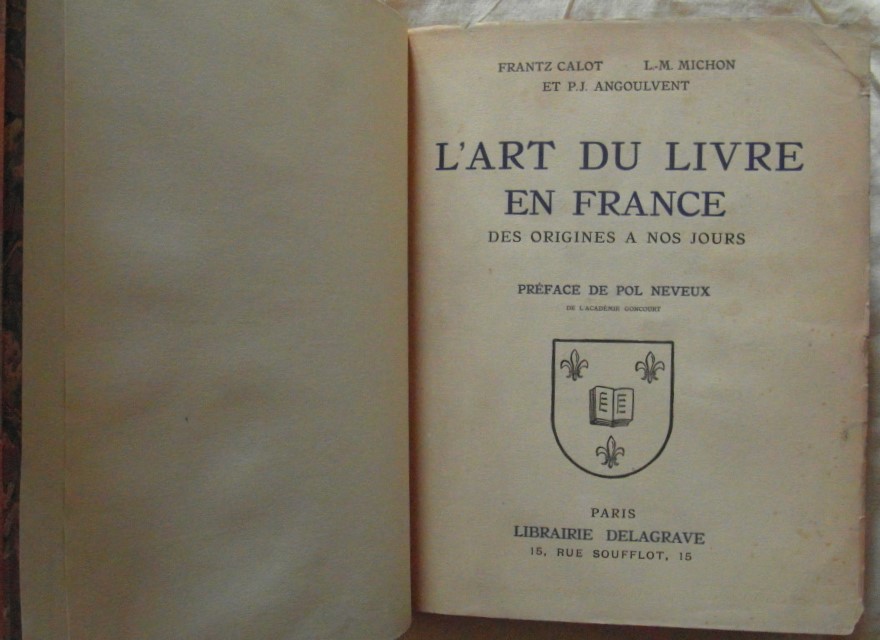 Calot Frantz Michon Louis-Marie Angoulvent Paul L'... - Copertina