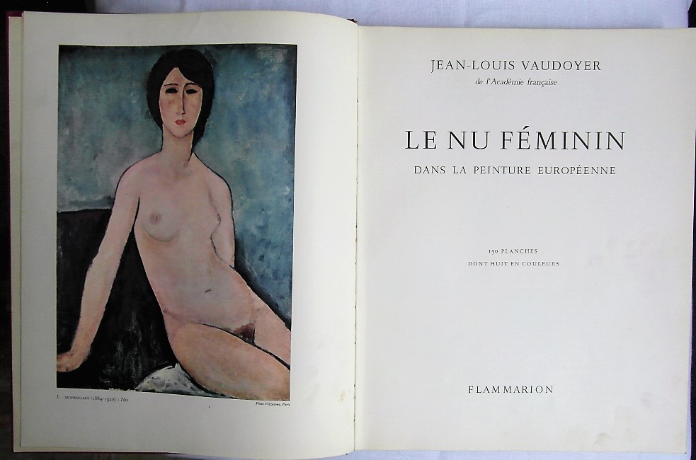 Vaudoyer Jean Louis LE NU FEMININ. DANS LA ... - Copertina