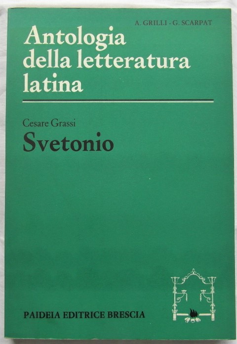 Grassi Cesare SVETONIO. - Copertina