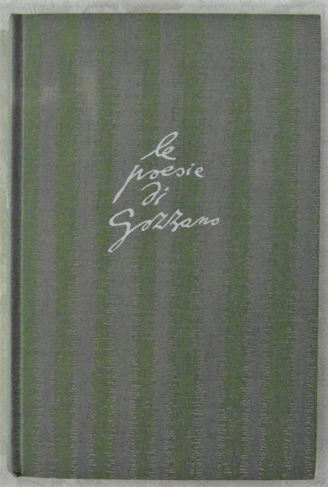 Gozzano Guido LE POESIE. SAGGIO INTRODUTTIVO DI ... - Copertina