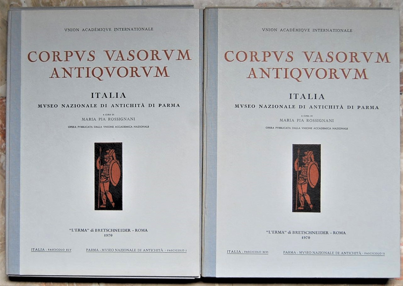 Rossignani Maria Pia. CORPUS VASORUM ANTIQUORUM. ... - Copertina