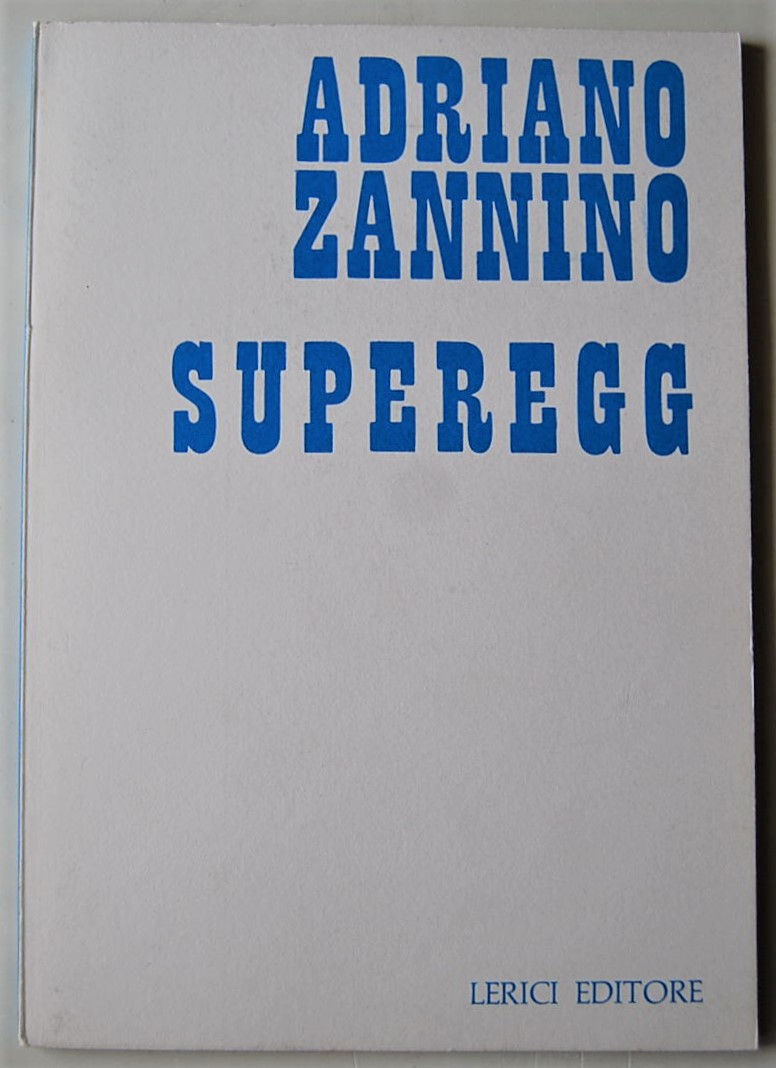 Zannino Adriano SUPEREGG. - Copertina
