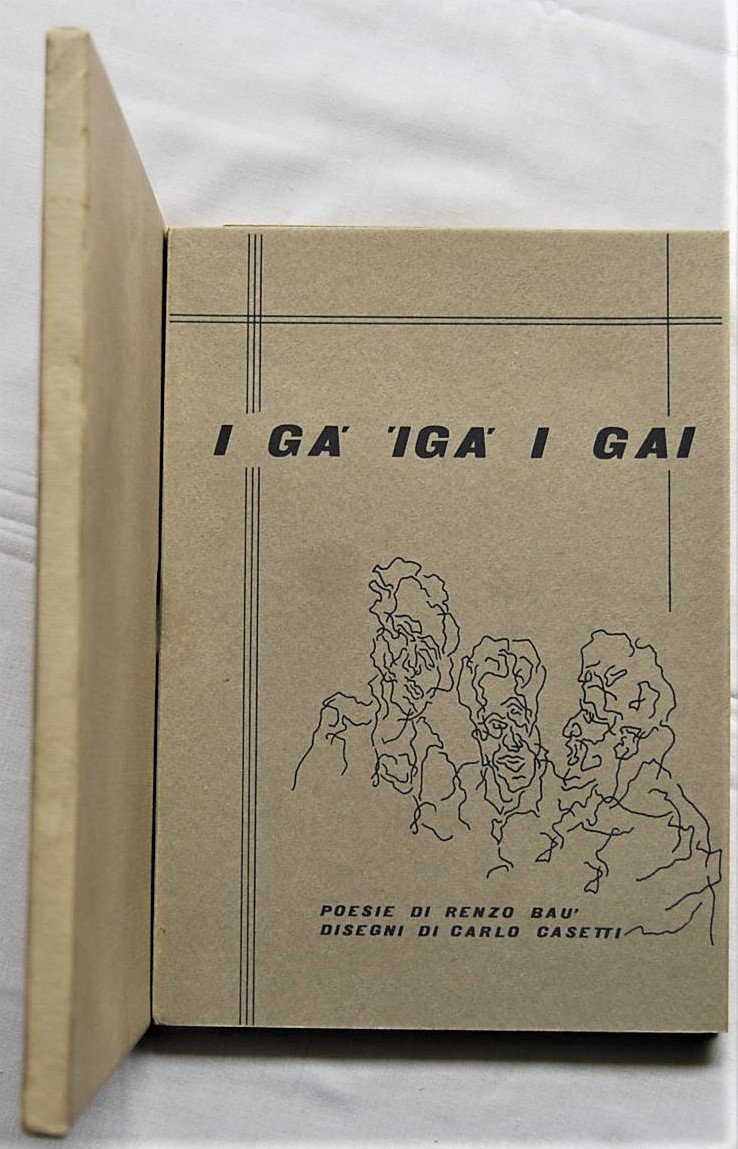 Bau' Renzo I GA IGA' I GAI. - Copertina