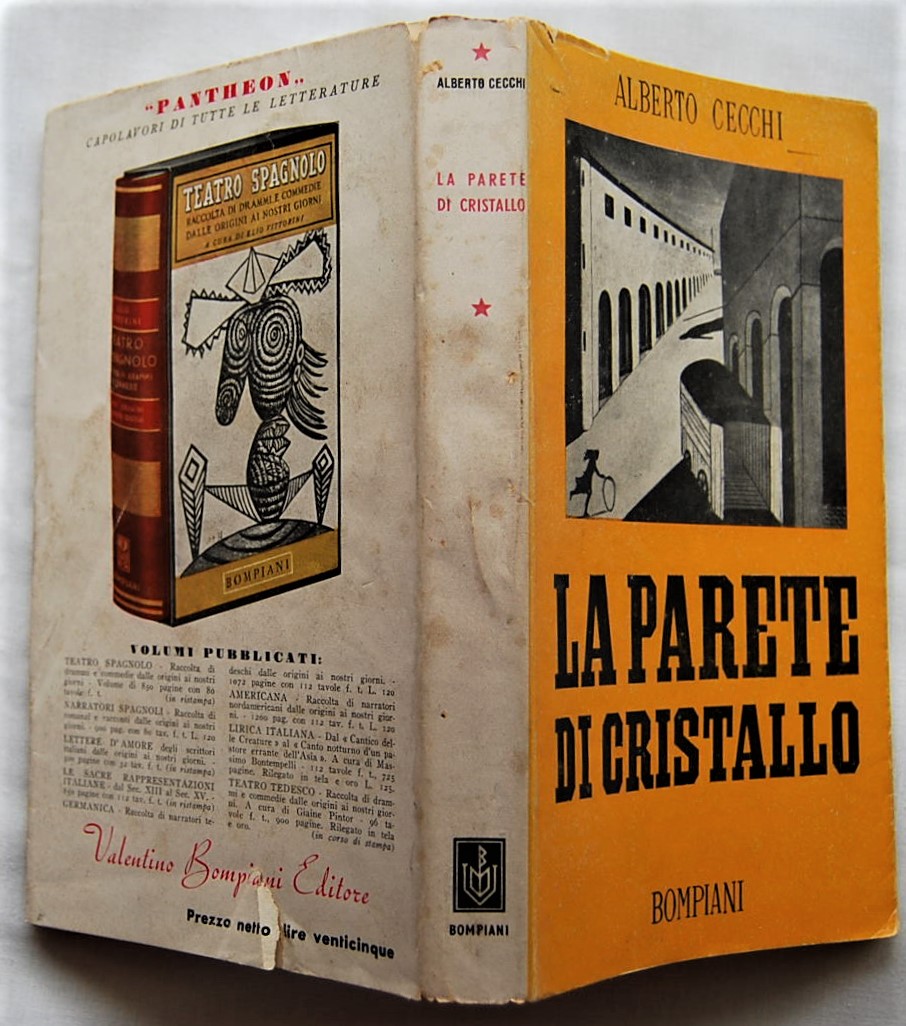 Cecchi Alberto LA PARETE DI CRISTALLO. - Copertina