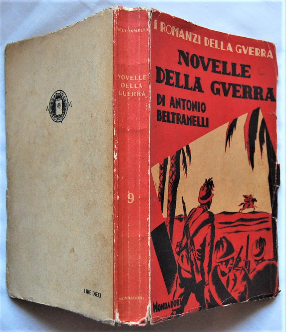 Beltramelli Antonio NOVELLE DELLA GUERRA. - Copertina