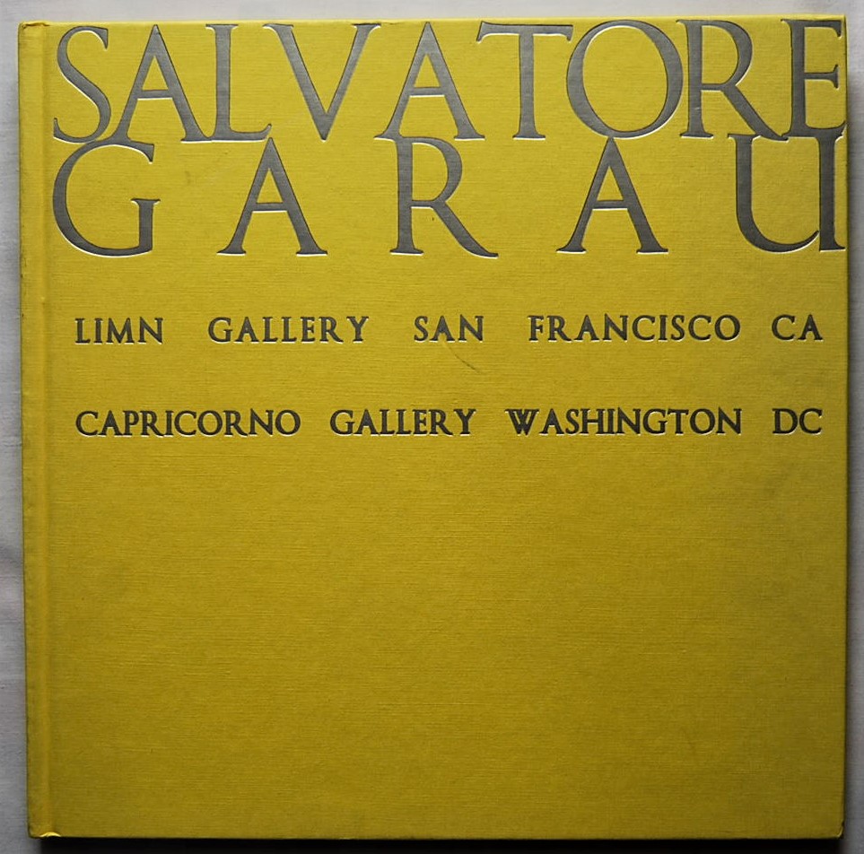Hegyi Lorand SALVATORE GARAU. - Copertina