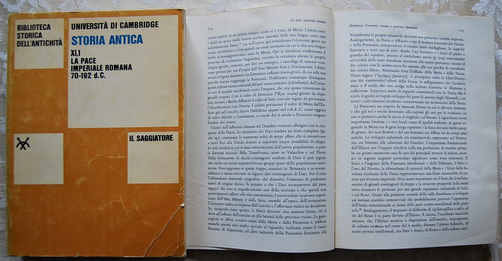  LA PACE IMPERIALE ROMANA 70 ? 192 D.C. - Copertina