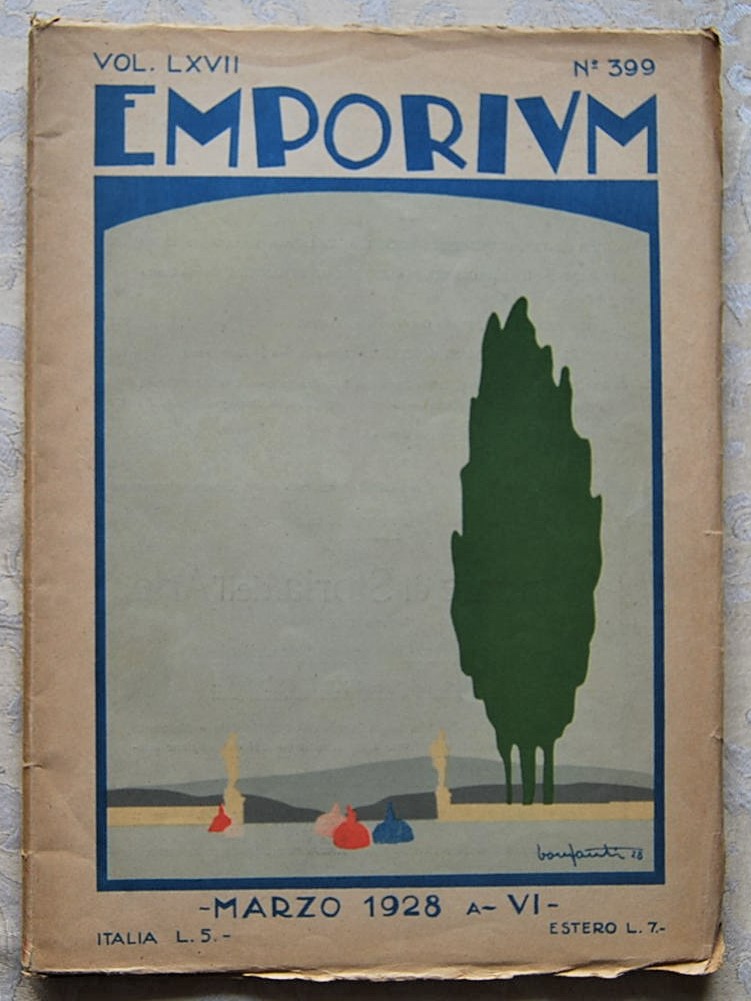  EMPORIUM NUMERO 399 MARZO 1928. - Copertina