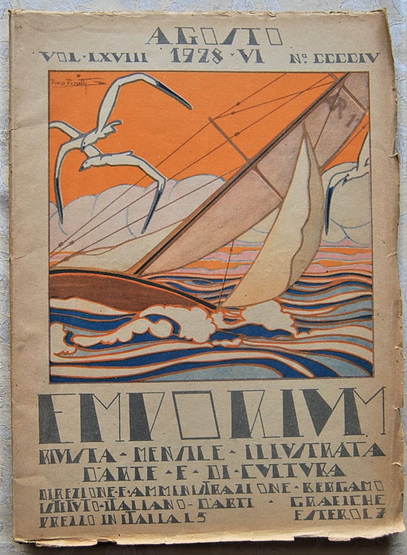  EMPORIUM NUMERO 404 AGOSTO 1928. - Copertina