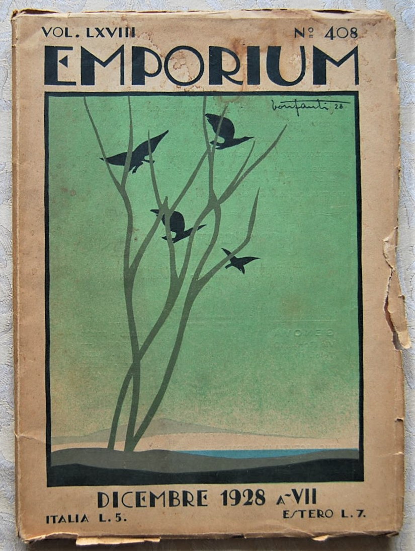  EMPORIUM NUMERO 408 DICEMBRE 1928. - Copertina