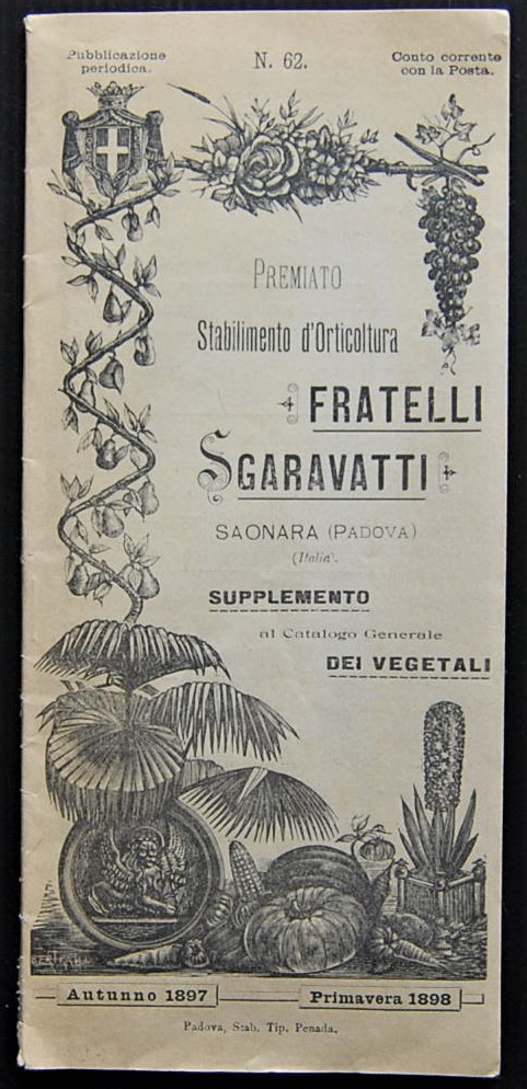  PREMIATO STABILIMENTO D'ORTICOLTURA FRATELLI ... - Copertina