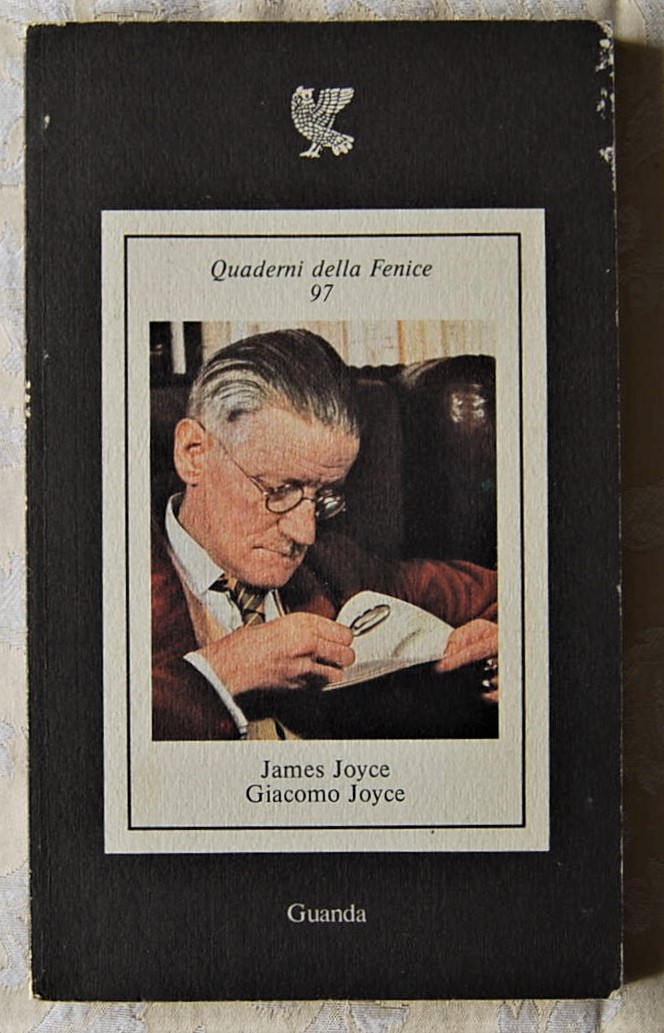 James Joyce GIACOMO JOYCE. - Copertina