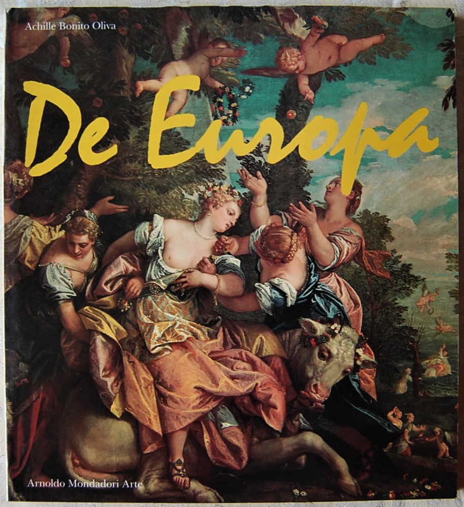 Achille Bonito Oliva DE EUROPA. - Copertina