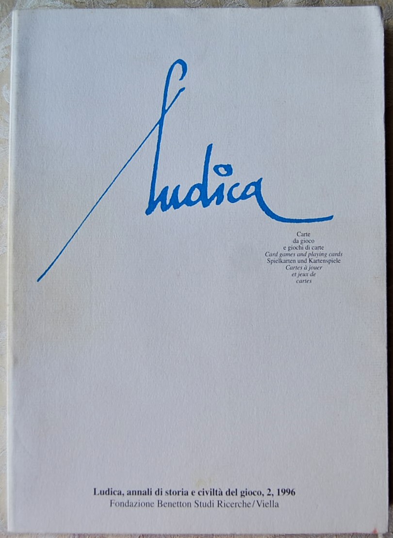  LUDICA, 2, 1996. ANNALI DI STORIA E CIVILTA' DEL ... - Copertina
