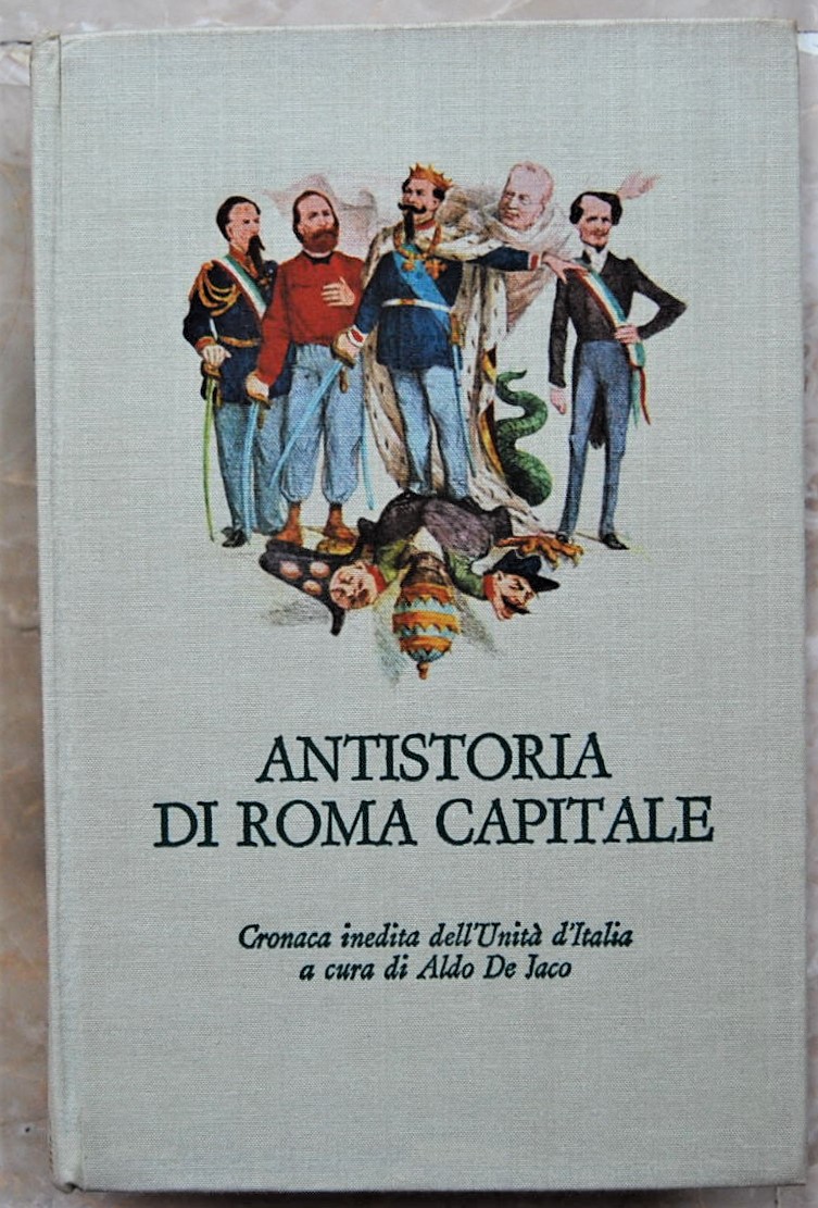 De Jaco Aldo (A cura di) ANTISTORIA DI ROMA ... - Copertina